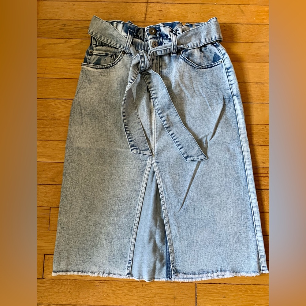 Inc Denim Skirt